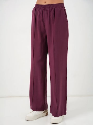 Bigdart Wide leg Pants in Red