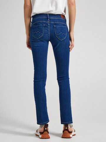 Coupe slim Jean 'Brooke' Pepe Jeans en bleu