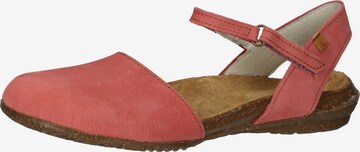 EL NATURALISTA Strap Sandals in Pink: front