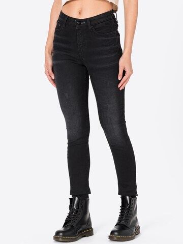 Slimfit Jeans 'MONROE' di DENHAM in nero: frontale