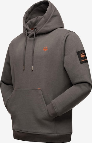 STONE HARBOUR Sweatshirt 'Bodo Shain' i grå