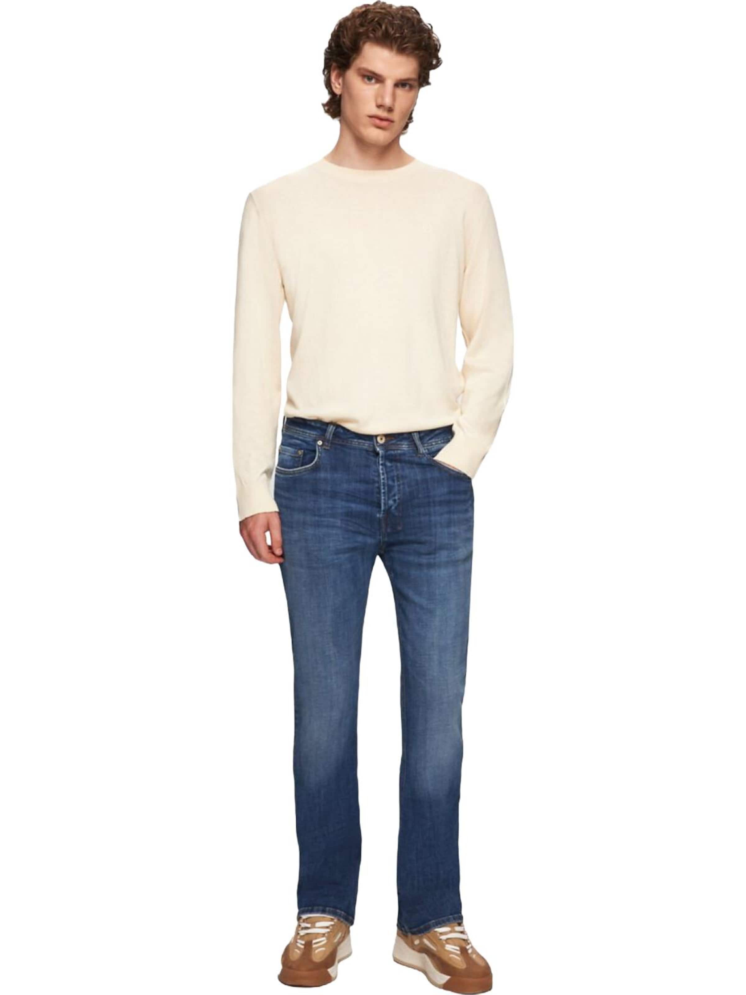 LTB Jeans Regular Jeans 'LTB Jeans Herren Tinman 400 Straight Leg Jeanshose mit mittelhohem Bund' in Blue