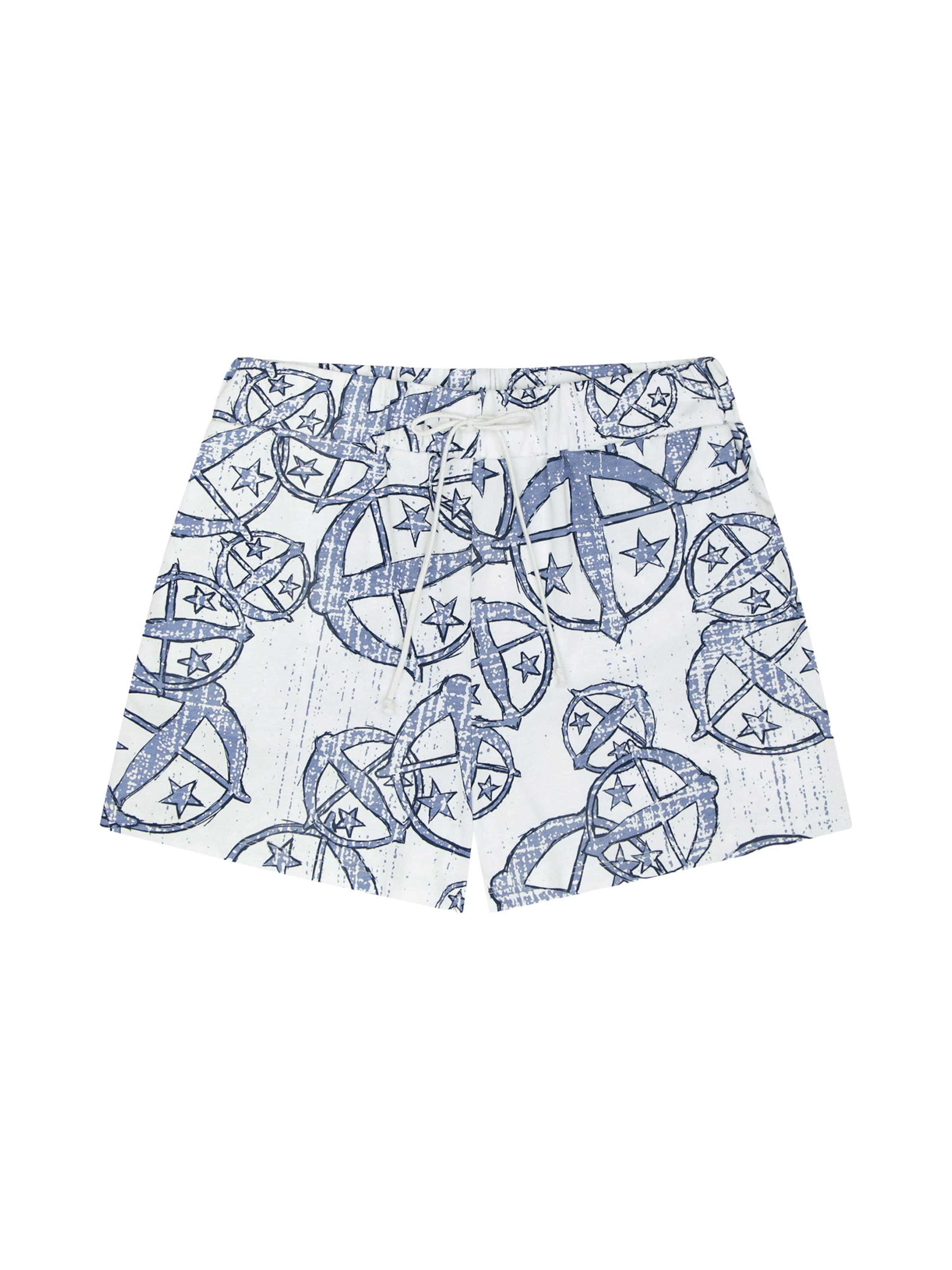 SCHIESSER Pyjamabroek ' SCHIESSER 150 YEARS ' in Blauw: voorkant