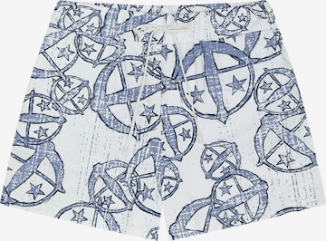 Pantalon de pyjama ' SCHIESSER 150 YEARS ' SCHIESSER en bleu : devant