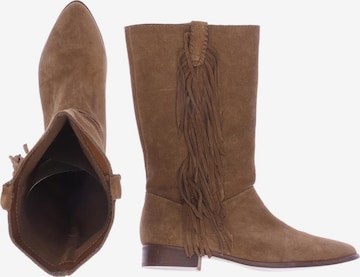 Pull&Bear Dress Boots in 37 in Brown: front