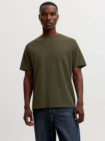 Maglietta 'JJEAustin' di JACK & JONES in verde: frontale