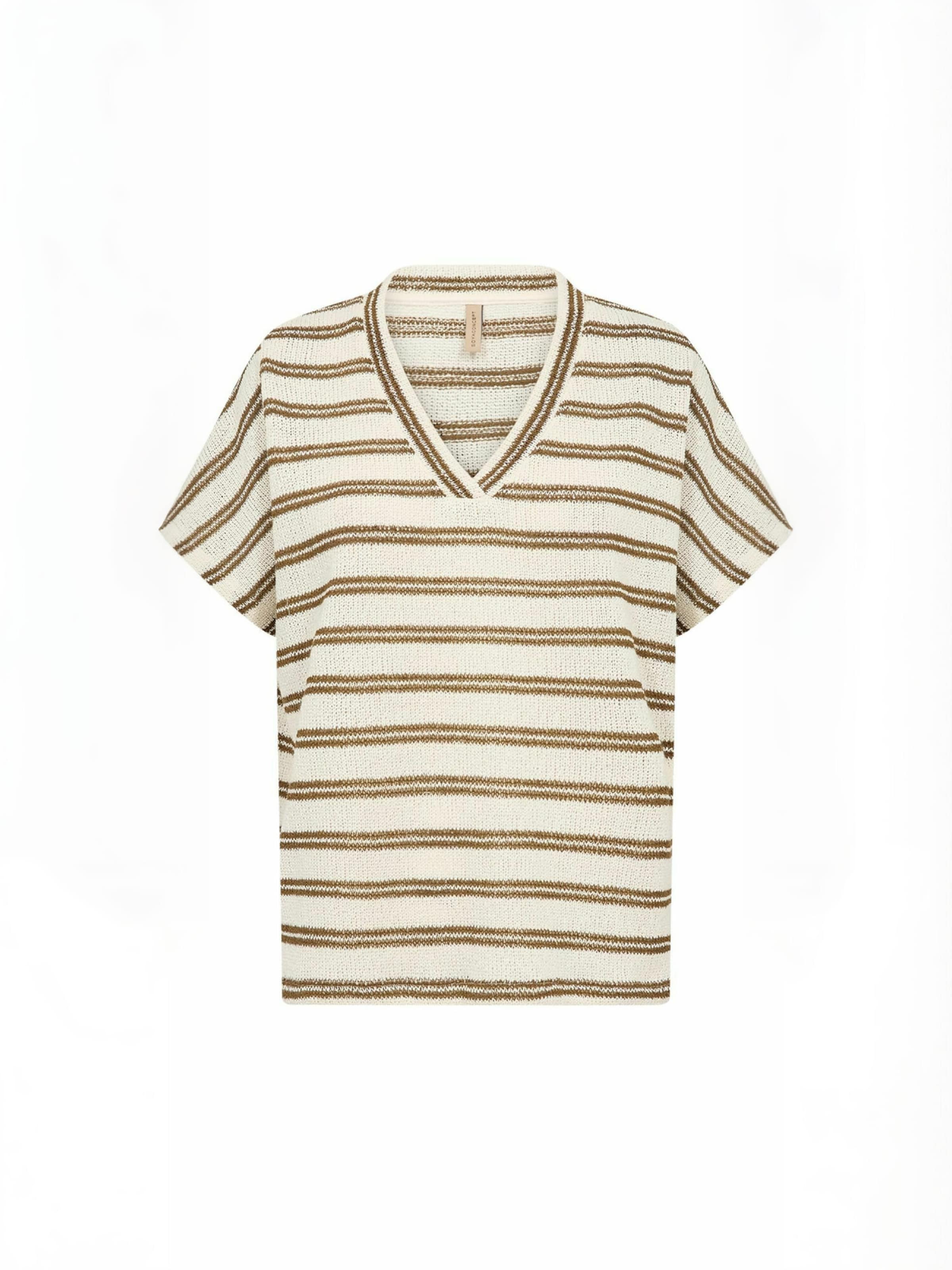 Soyaconcept - Camiseta 'Frey' en amarillo: frente