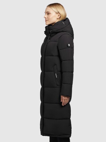 khujo Mantel 'Tione' in Schwarz