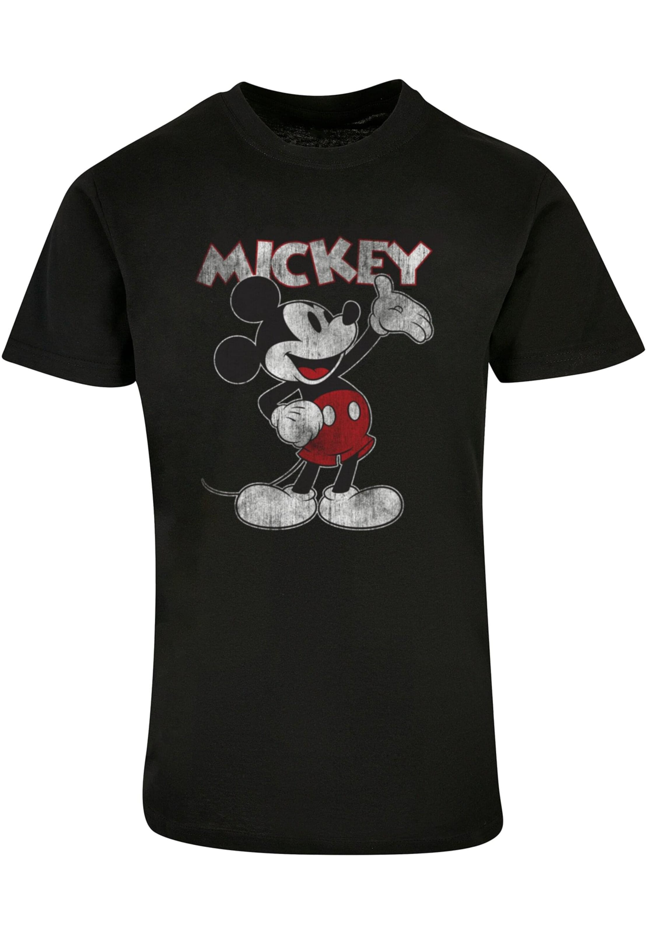 T-Shirt 'Mickey Mouse - Presents' ABSOLUTE CULT en noir : devant