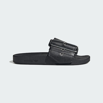 ADIDAS ORIGINALS Pantolette 'Adidas x Jeremy Scott Adilette' in Schwarz