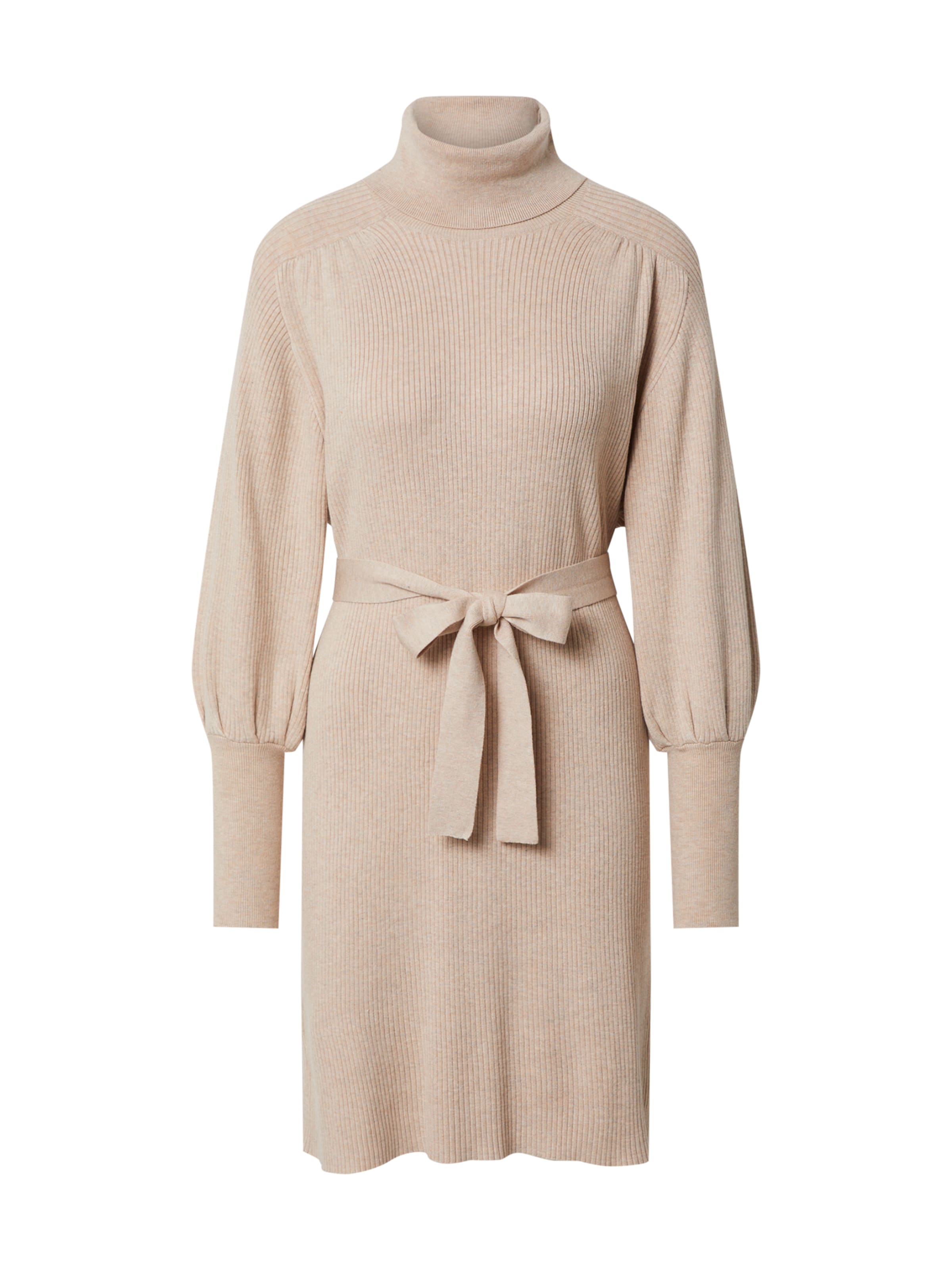 EDITED Robes en maille &#x27;Malene&#x27; en beige, Vue avec produit