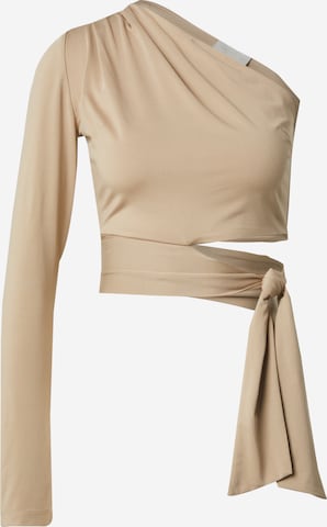 T-shirt 'Leia' LeGer by Lena Gercke en beige : devant