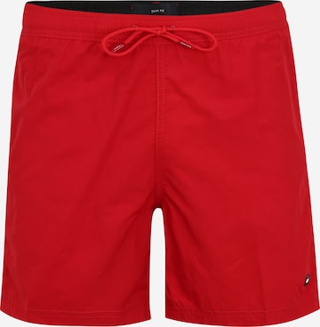 Tommy Hilfiger Underwear Szorty kąpielowe w kolorze czerwony: przód