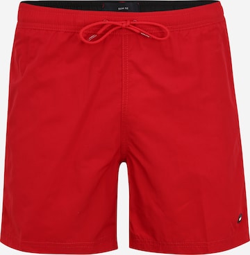 Shorts de bain Tommy Hilfiger Underwear en rouge : devant