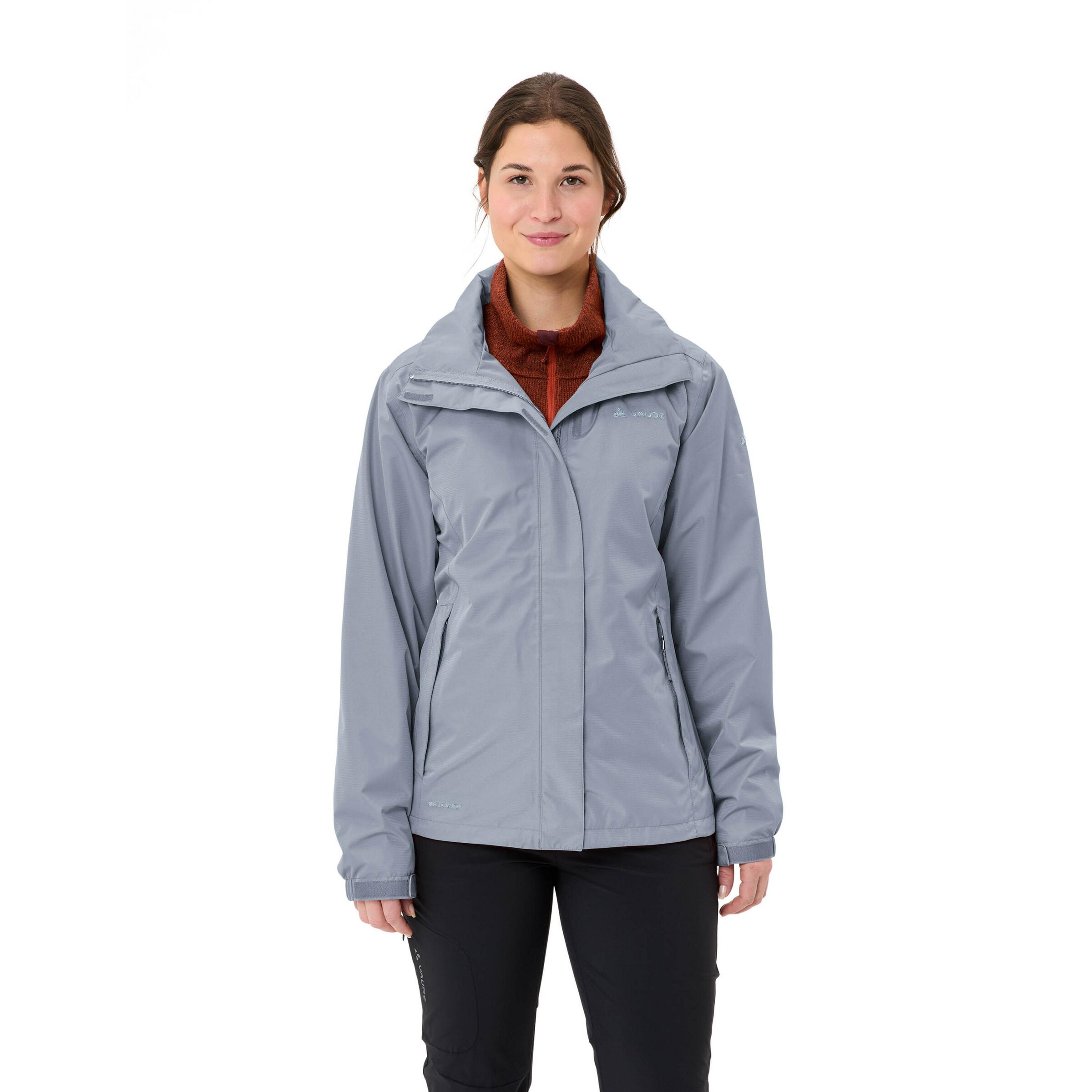 VAUDE Athletic Jacket 'Escape Light' in Blue: front