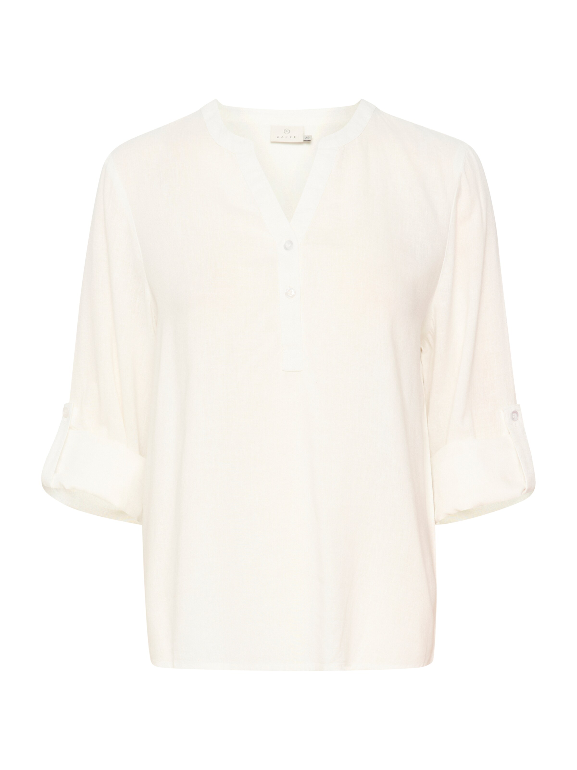 Camicia da donna 'KAmilia' di Kaffe in bianco: frontale