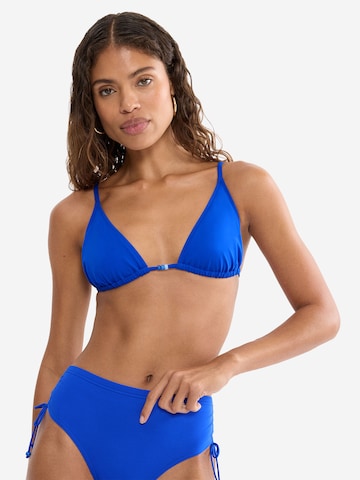 TRIUMPH Triangel Triangel-Bikini-Top ' Red Label Mix & Match Summer ' in Blau: Vorderseite