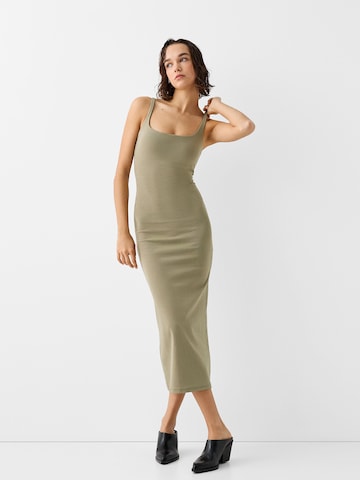 Bershka Kleid in Grün