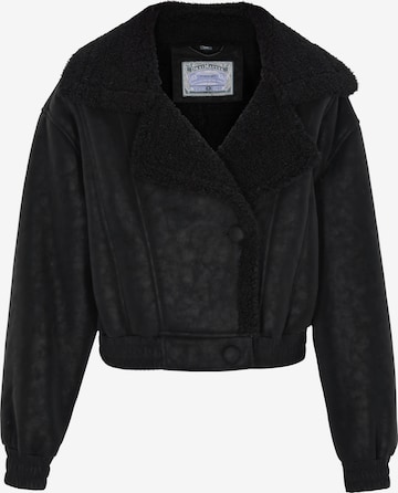 Giacca invernale di DreiMaster Vintage in nero: frontale