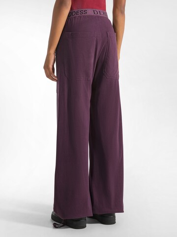 DEHA Wide leg Broek in Lila