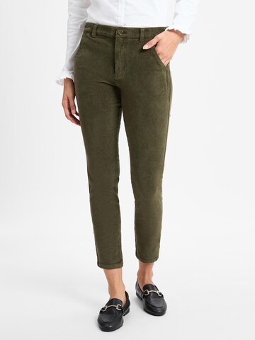 s.Oliver Pants in Green: front