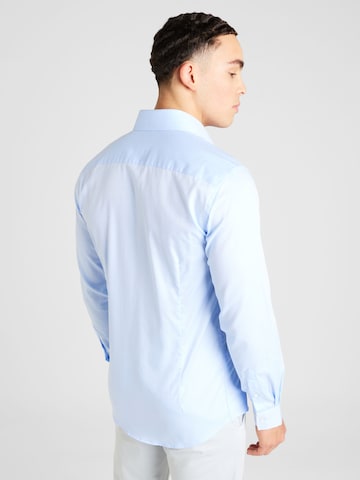 Bruun & Stengade - Slim Fit Camisa 'Jackson' em azul