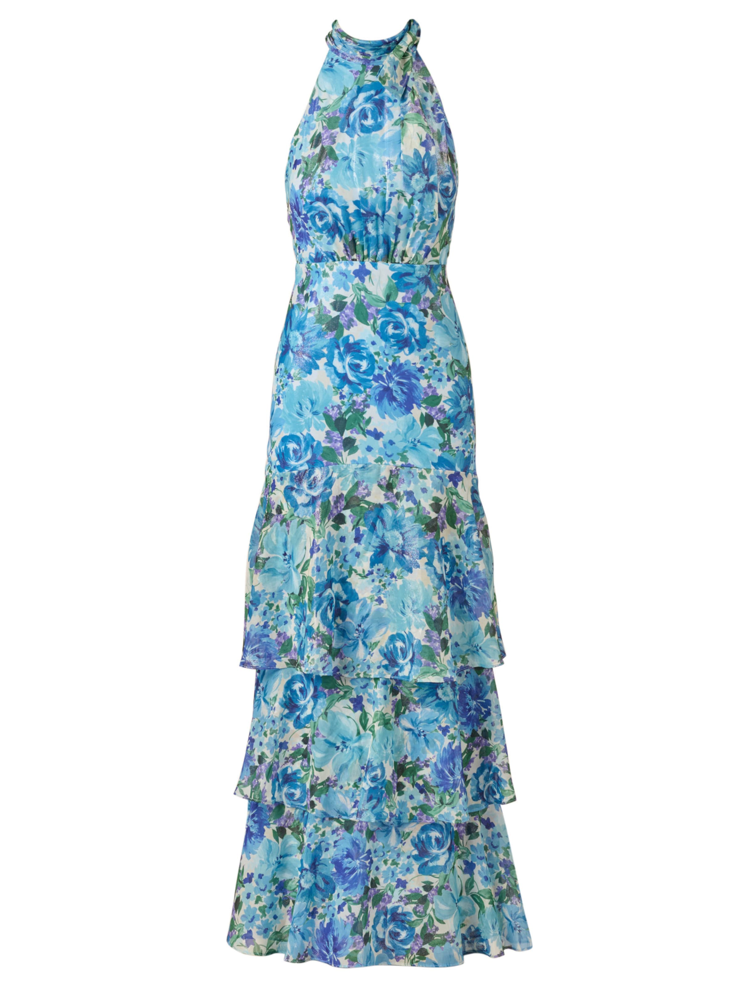 Adrianna Papell Summer dress in Blue: front