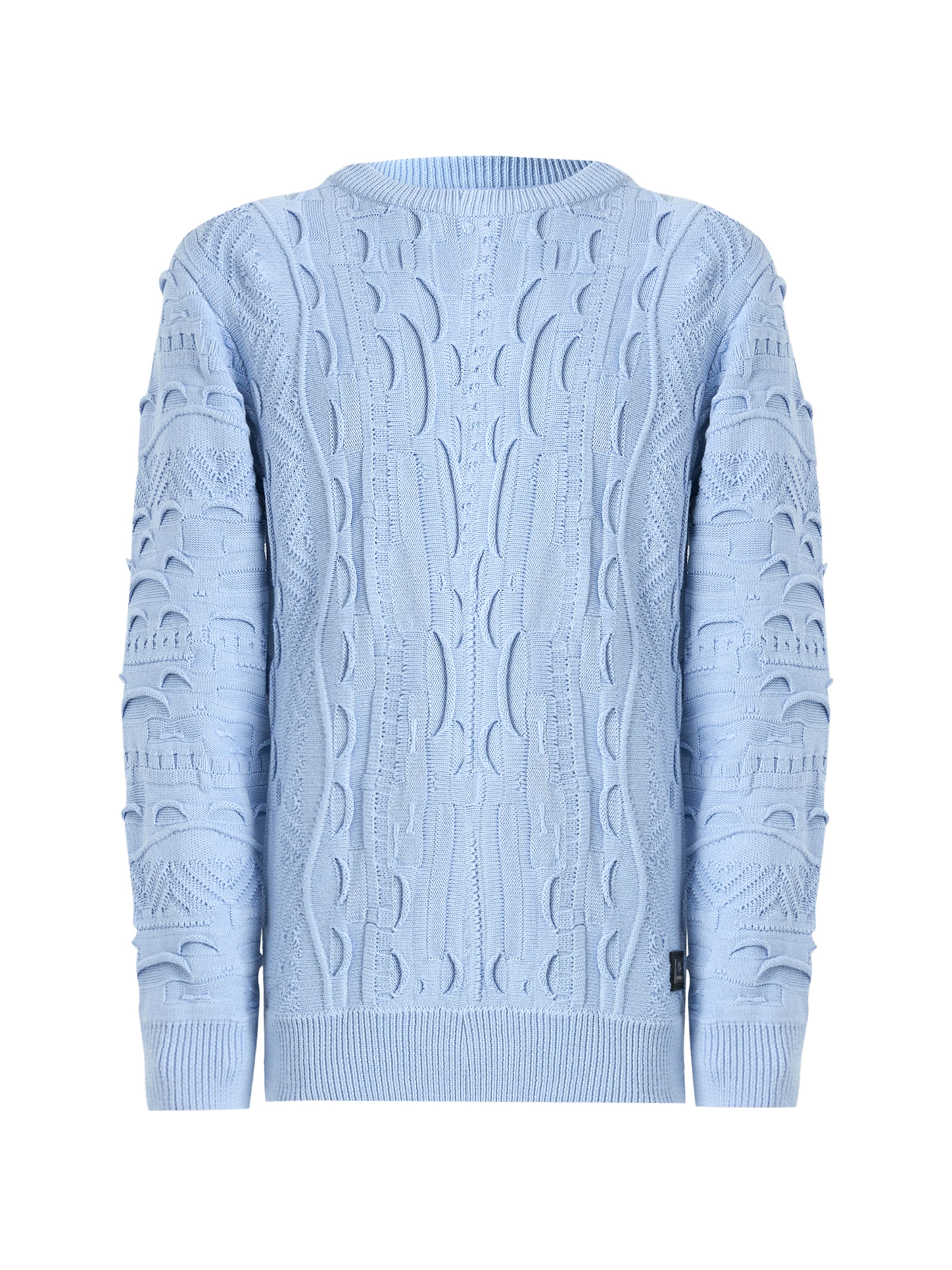 Carlo Colucci Sweater 'Esposini' in Blue: front