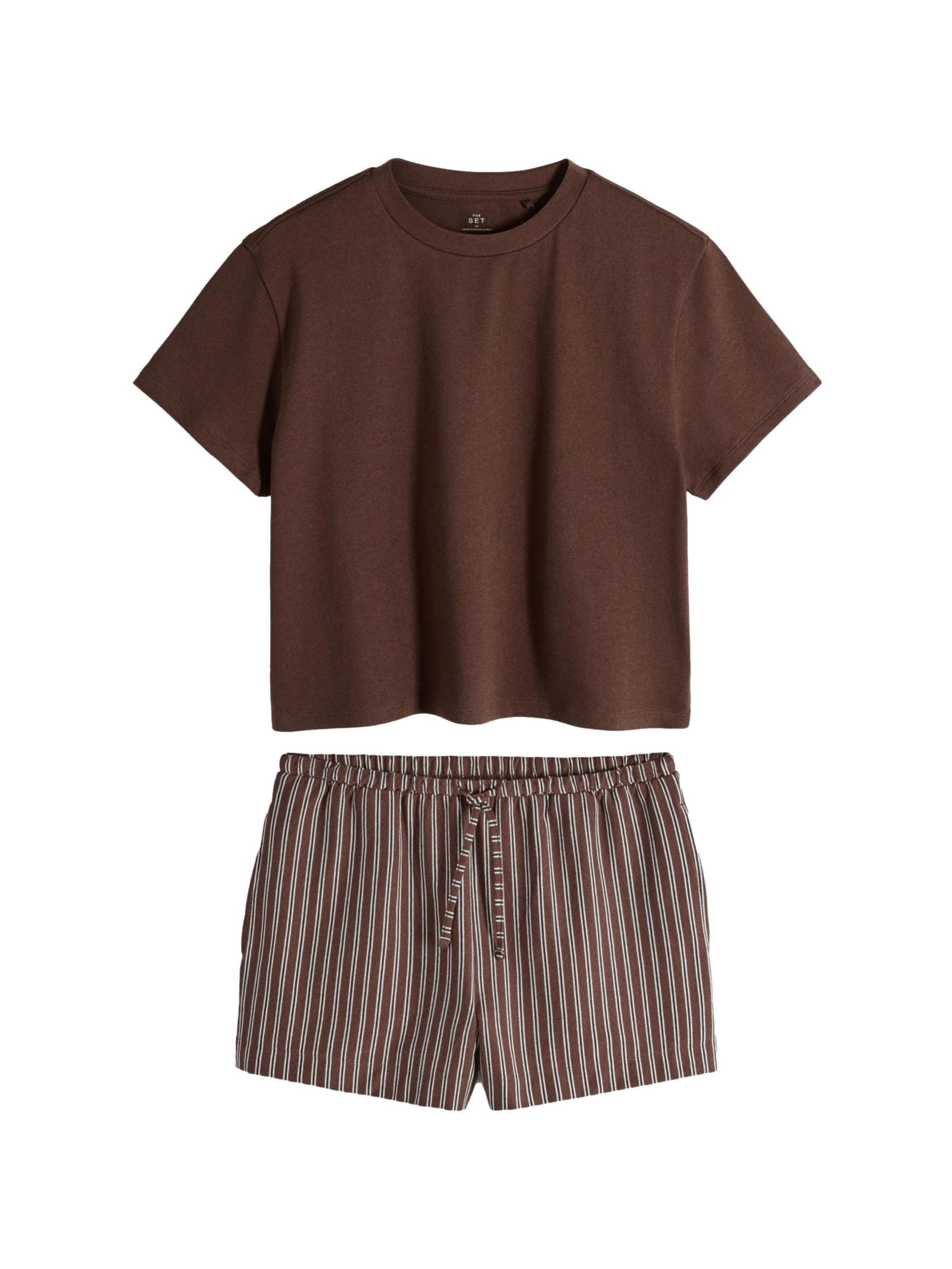 The Set Костюм для бега в Коричневый: спереди