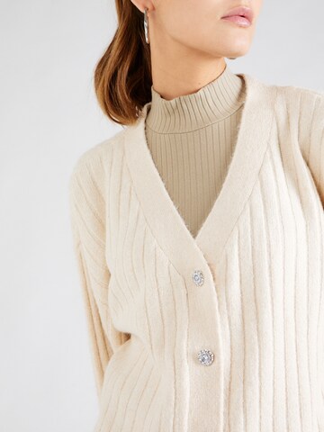 VERO MODA Knit Cardigan 'ELYA' in Beige