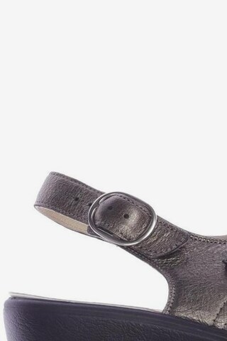 WALDLÄUFER Sandals & High-Heeled Sandals in 39 in Grey