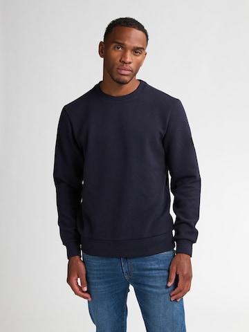 Petrol Industries Sweatshirt in Blauw: voorkant
