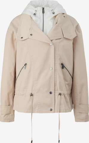 comma casual identity Jacke in Beige: predná strana