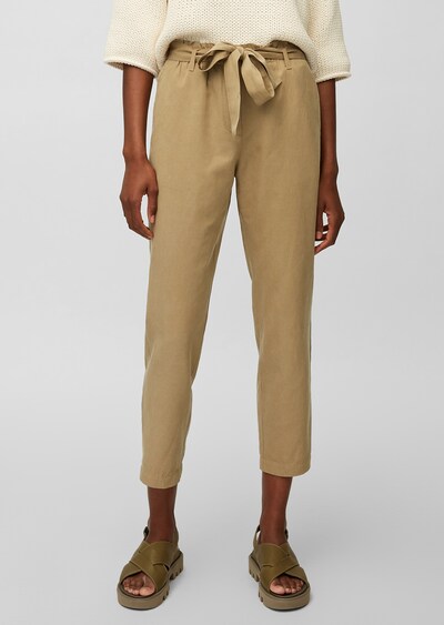 Marc O'Polo Hose in hellbraun, Modelansicht