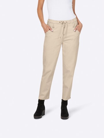 heine Regular Jeans in Beige: predná strana