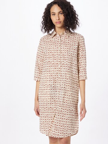 Yerse Shirt Dress 'OKINAWA' in Brown: front