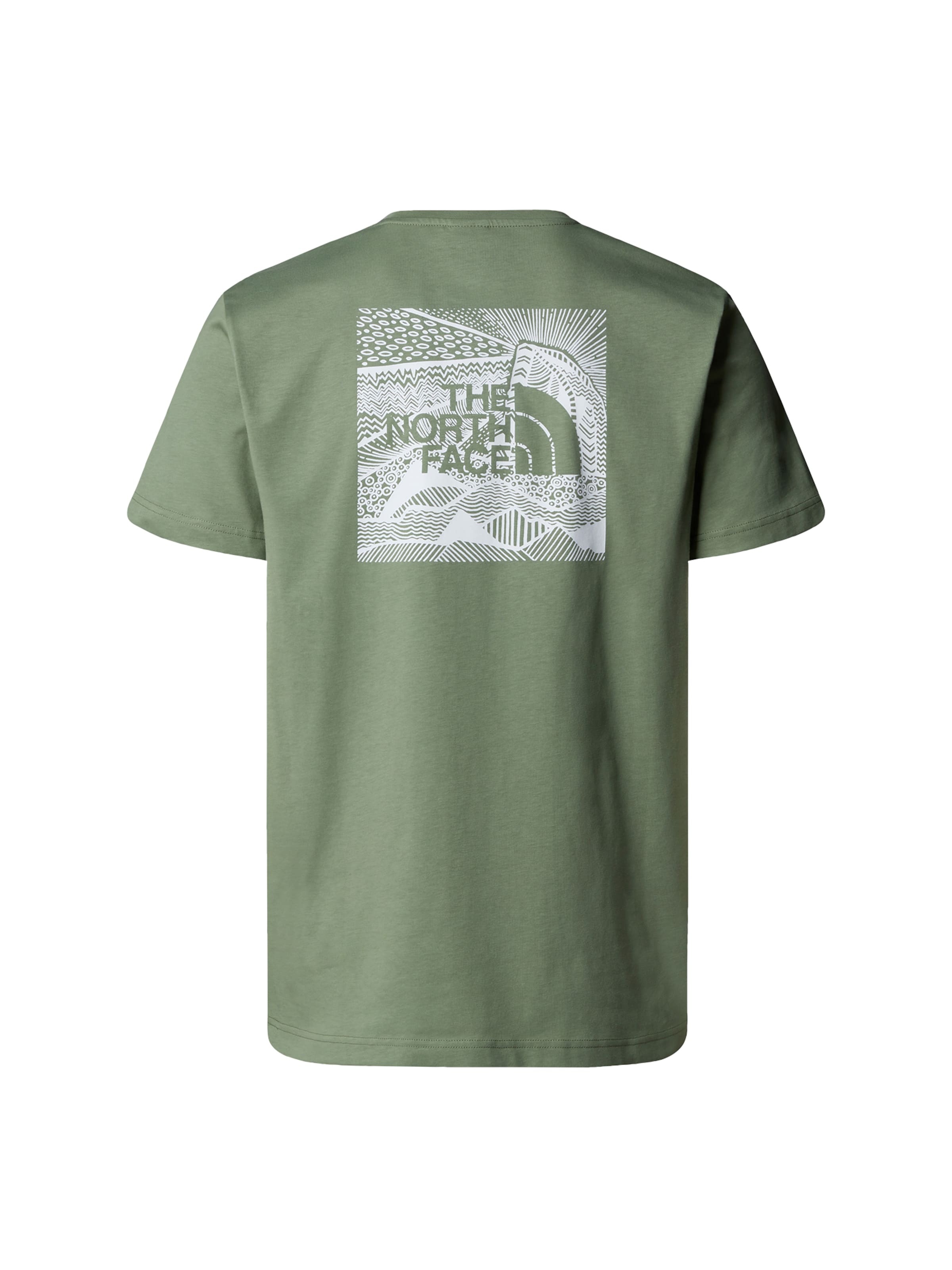 Tricou 'REDBOX CELEBRATION' de la THE NORTH FACE pe verde
