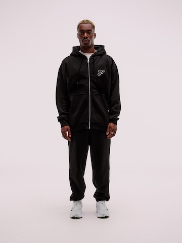 Pacemaker Zip-Up Hoodie 'Malik' in Black