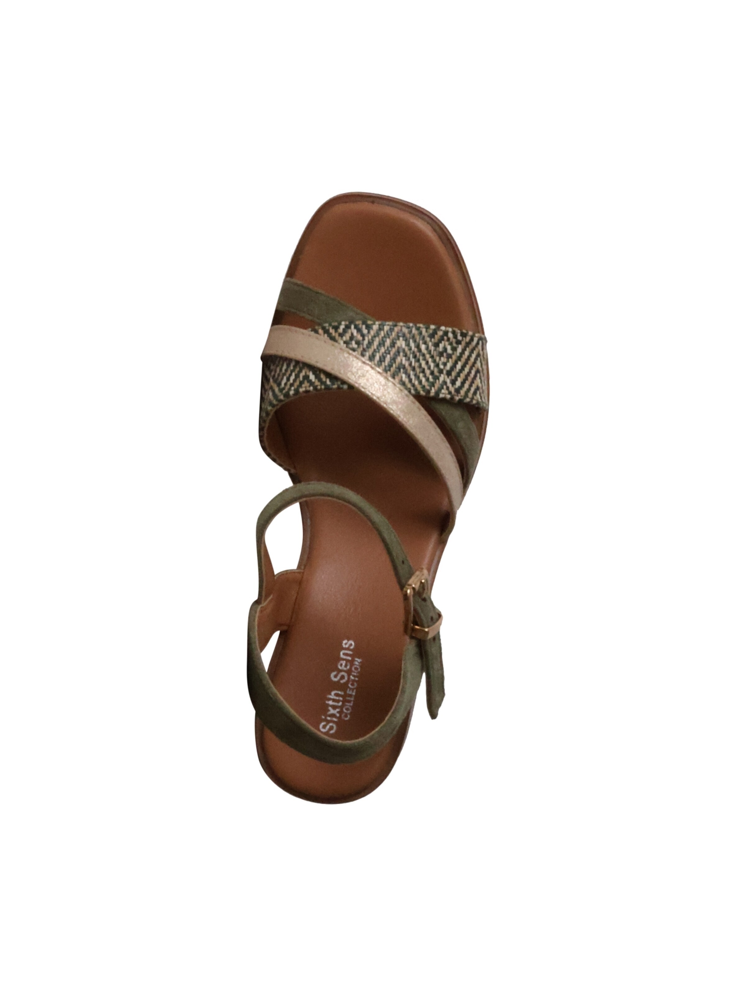 Sixth Sense - Sandalias 'Sandalen mit Absatz' en verde
