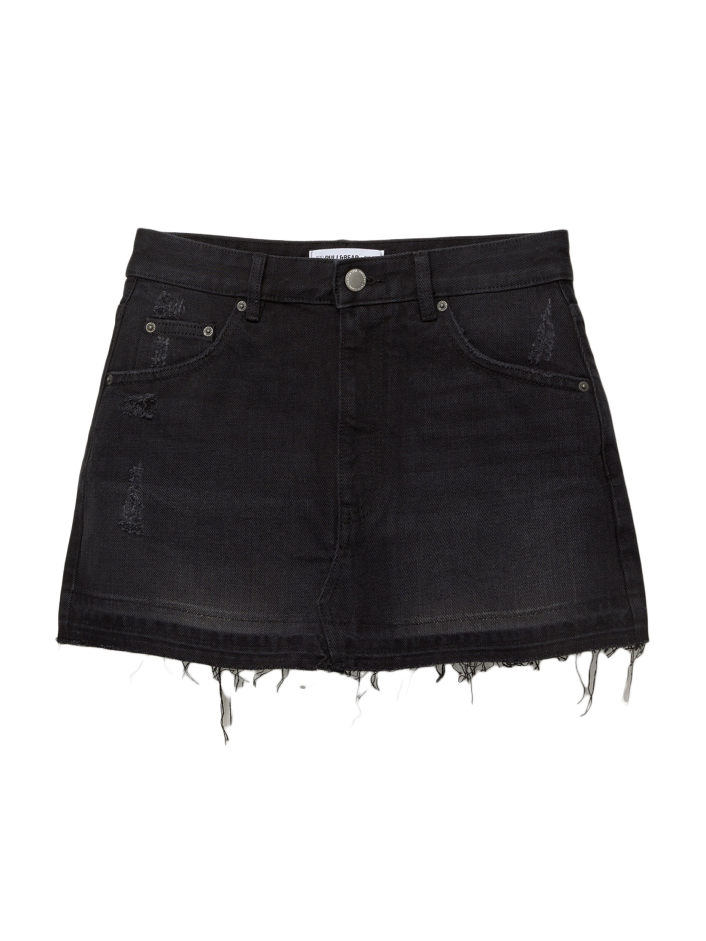 Jupe Pull&Bear en noir : devant