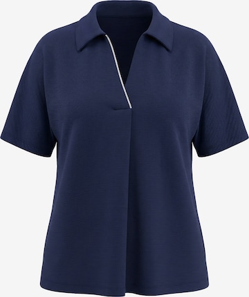Ulla Popken Shirt in Blau: Vorderseite