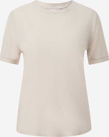 T-shirt comma casual identity en beige : devant