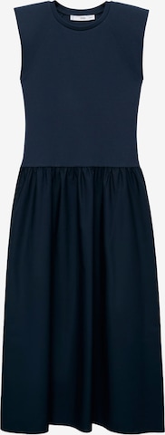 MANGO Šaty 'ROBERTA-H' - Modrá: predná strana
