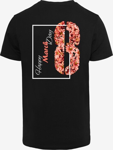 T-Shirt 'Happy WD - March Day' Merchcode en noir