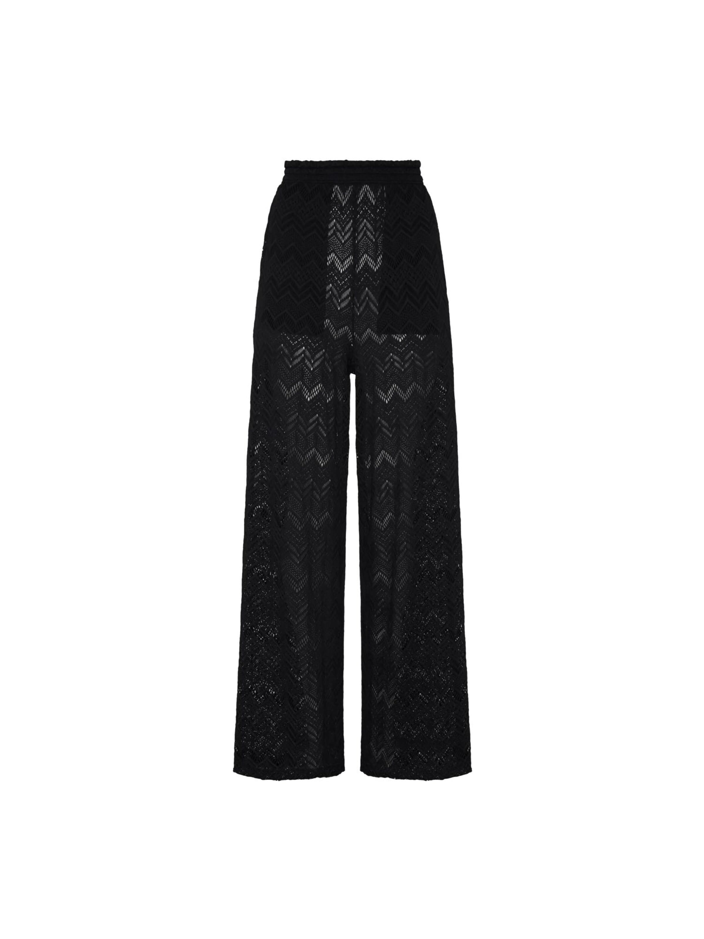 Pantaloni di Vilebrequin in nero: frontale