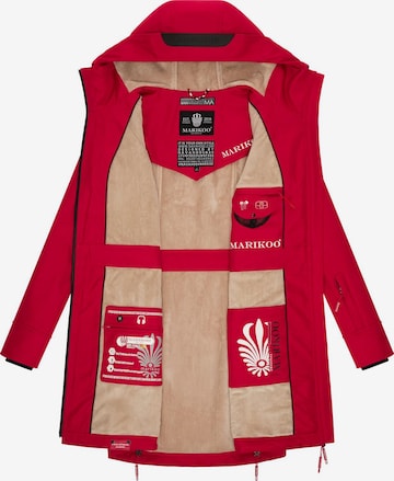 Parka mi-saison MARIKOO en rouge