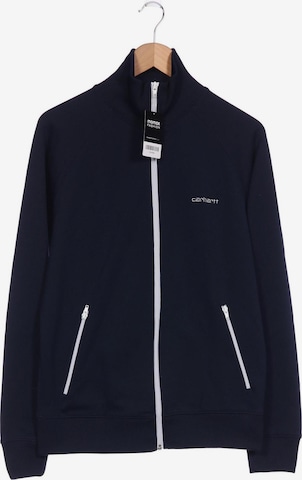 Carhartt WIP Sweatshirt & Zip-Up Hoodie in M in Blue: front