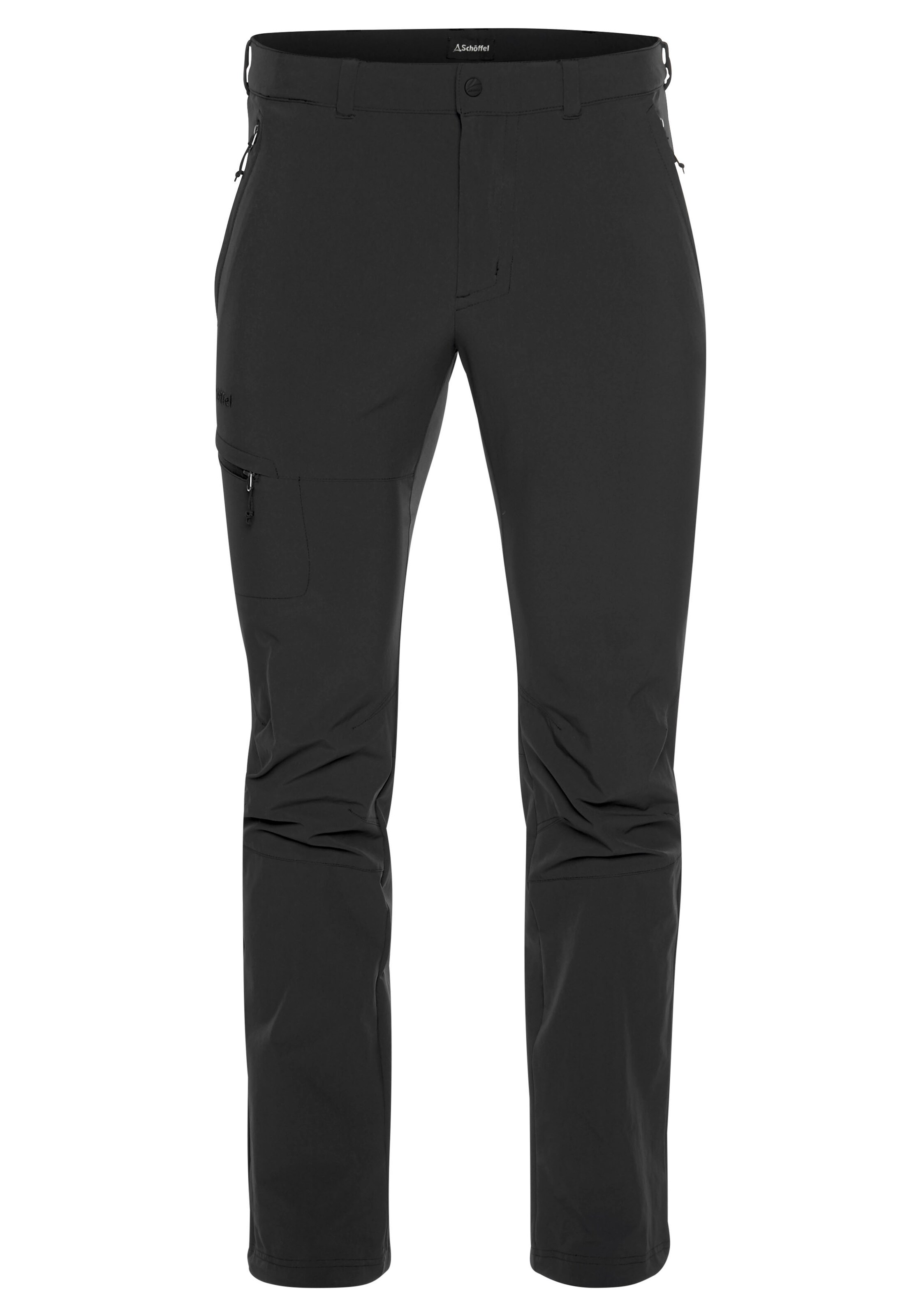 Schöffel Regular Outdoorbroek 'Koper 1' in Zwart: voorkant