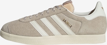 ADIDAS ORIGINALS Låg sneaker 'Gazelle' i beige: framsida