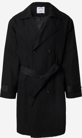 Manteau mi-saison 'Alwin' DAN FOX APPAREL en noir : devant